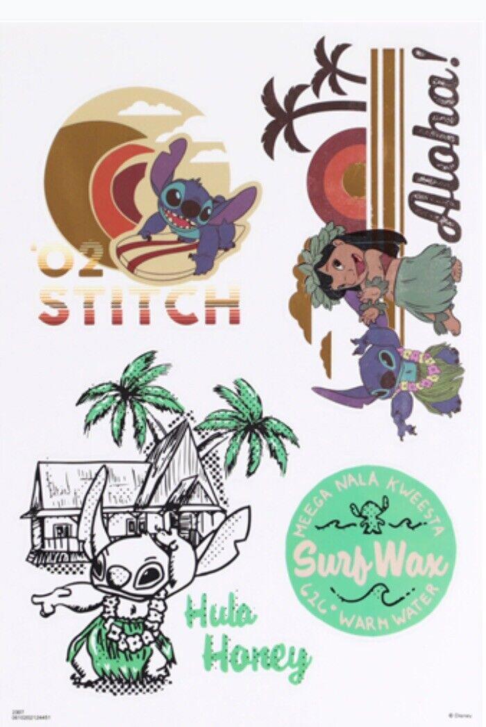 Disney’s STITCH Device DECALS New - By Sandy Lion NEW In package!