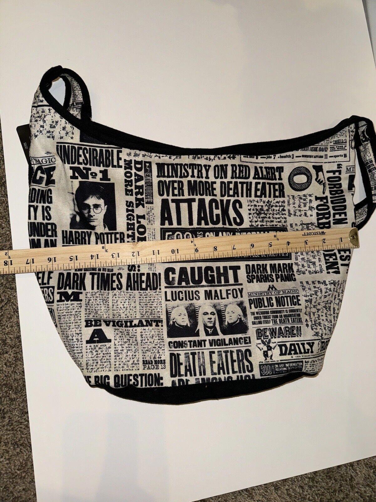 Bioworld Hobobag Harry Potter Daily Prophet Hogwarts xbody
