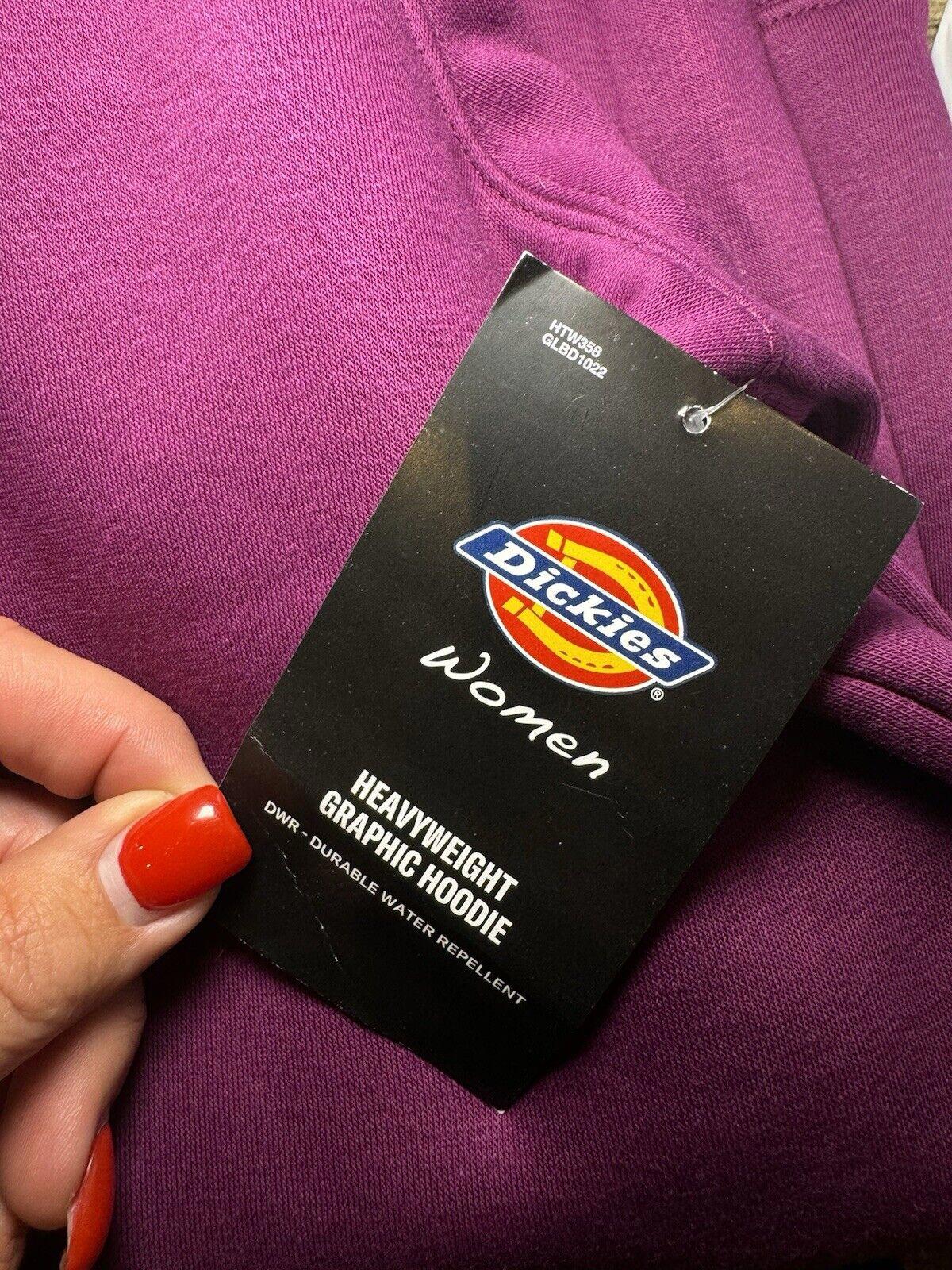 Dickies Women’s Hoodie Fleece Sweatshirt Relaxed Fit L