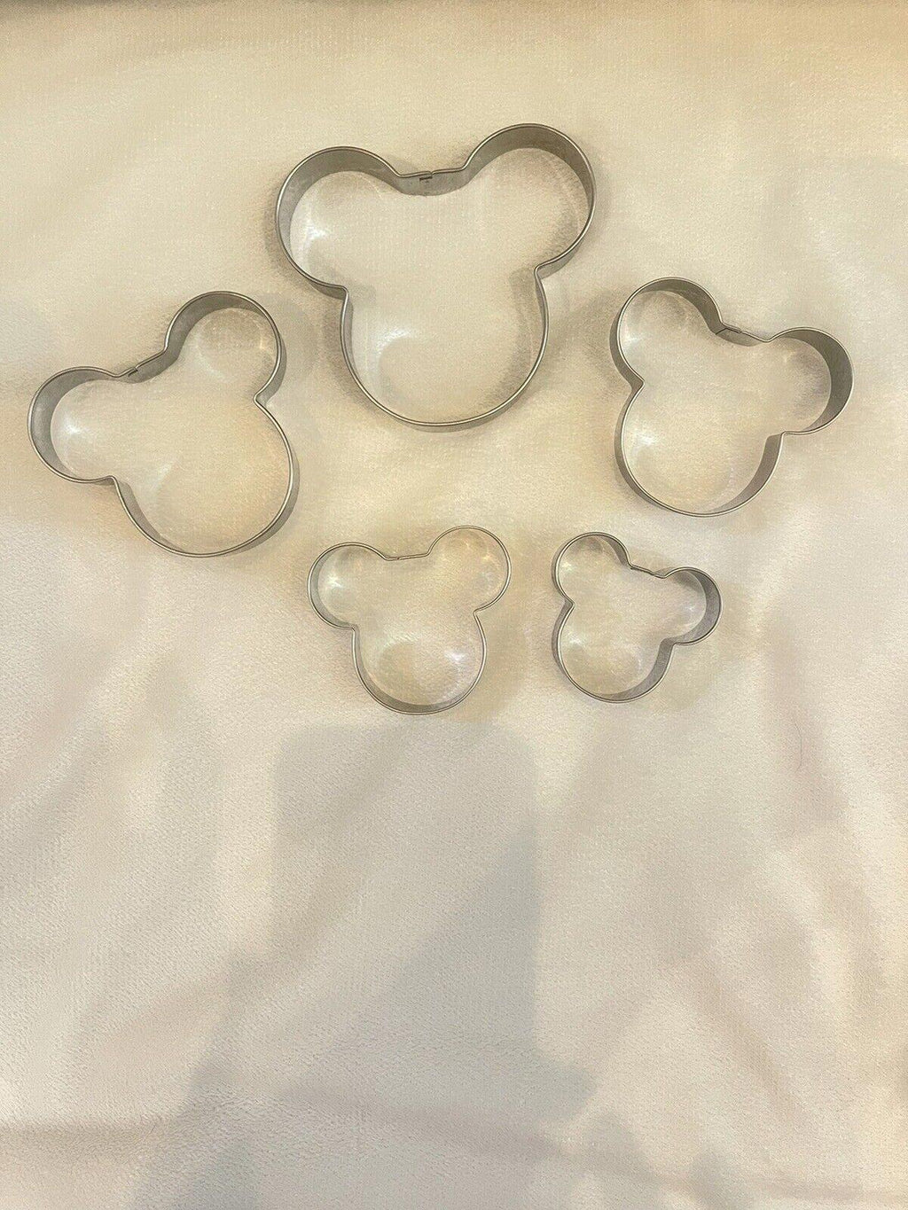 NEW-5 Pack DIY Mouse Cookie & Fruit Cutter Set for Kids Lunch Bento & Snacks