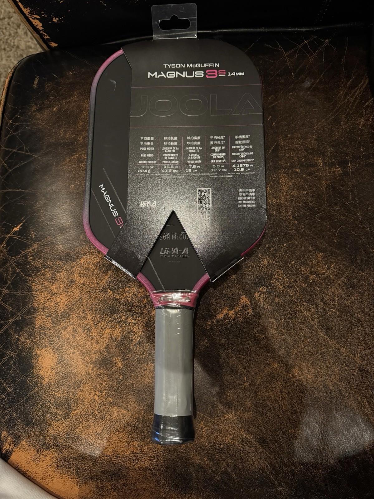 Joola Tyson McGuffin Magnus 3S 14 mm Pickleball Paddle | Brand New!