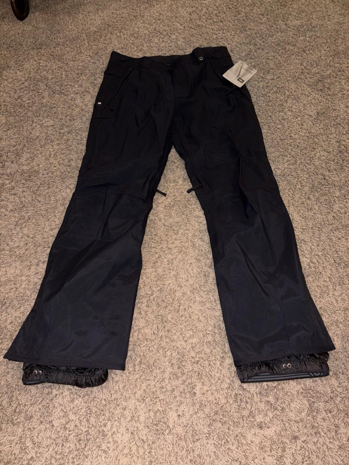 686 MEN'S INFIDRY STANDARD SHELL SKI / SNOWBOARD PANT SIZE LARGE BLACK KCR213