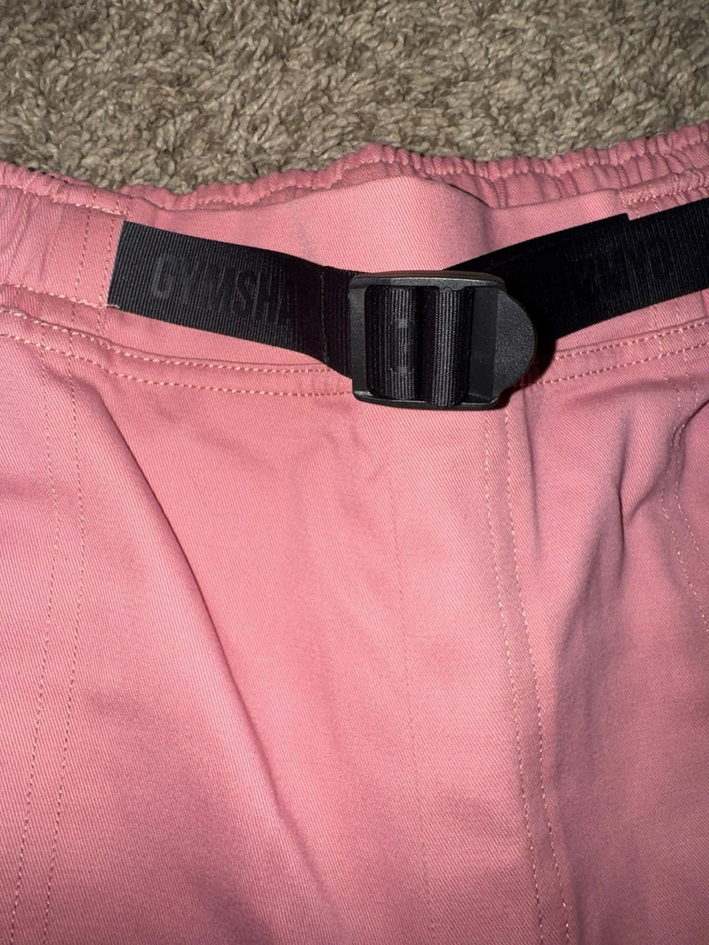 Gymshark Rest Day Woven Shorts Men MED PINK Drawcord Pockets SOLD OUT ONLINE NEW