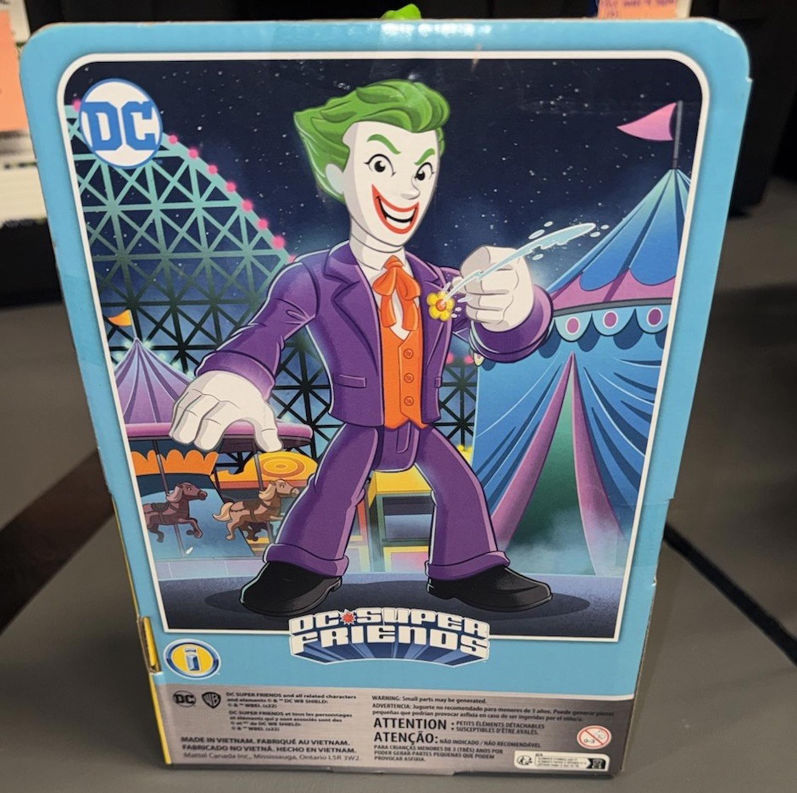 NEW! Fisher-Price Imaginext XL DC Super Friends Batman JOKER  10" Action Figure