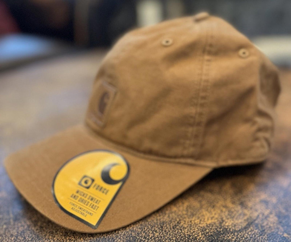 Carhartt Odessa Men's Canvas Hat Baseball Cap Light Tan Brown Model AH0289 NWT