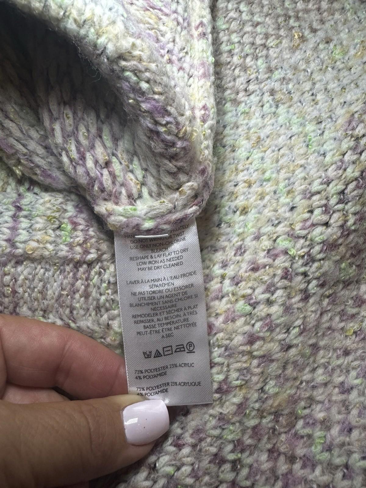 NEW Free People Cotton Candy Pullover SMALL