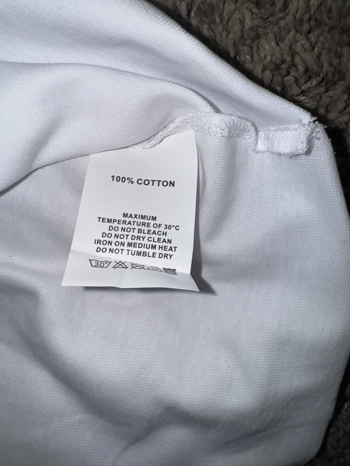 NEW Mixed Emotion White PEARL Cropped Tee Mens Streetwear High-Quality XXL