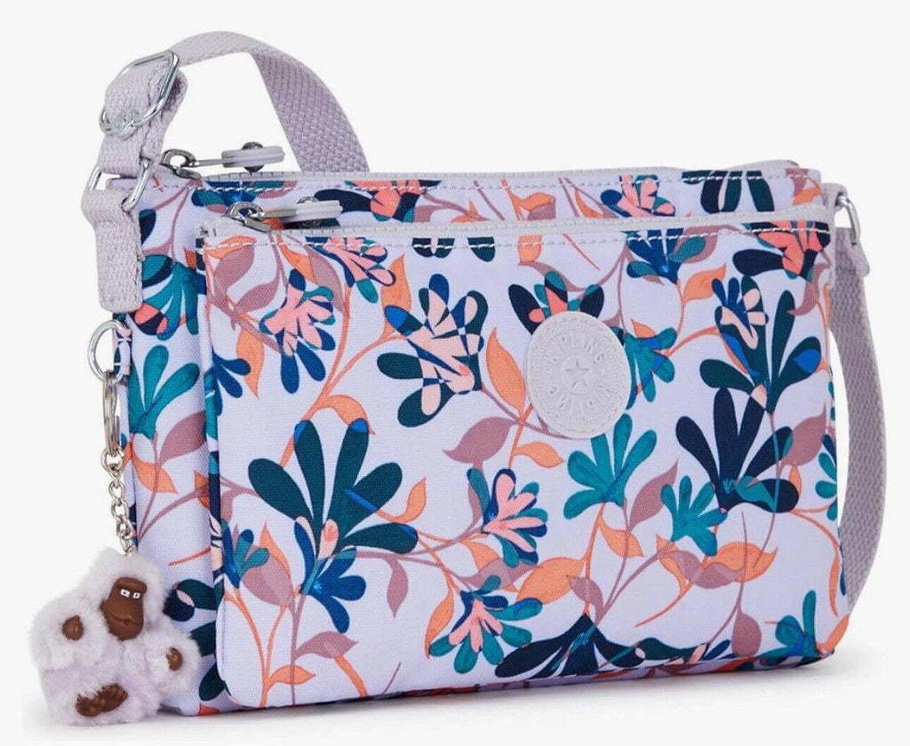 Kipling Women's Mikaela Bag Dramatic Blooms NEW