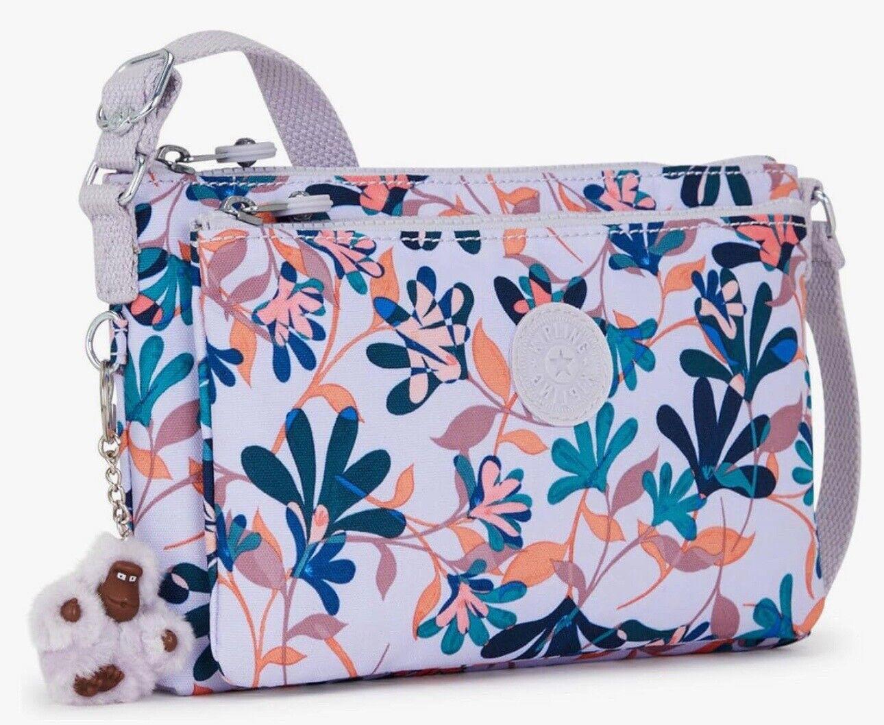 Kipling Women's Mikaela Bag Dramatic Blooms NEW