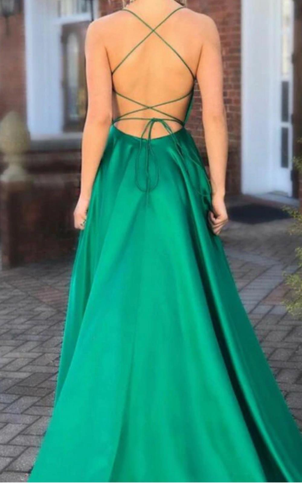 NEW! Witness of Love Green Maxi Dress Size 4 Formal Wedding NWT