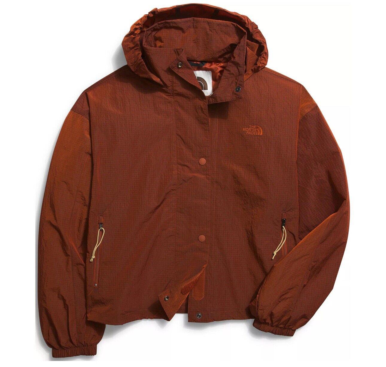 NWT North Face Women M66 Utility Wind Jacket Brandy Brown 2X