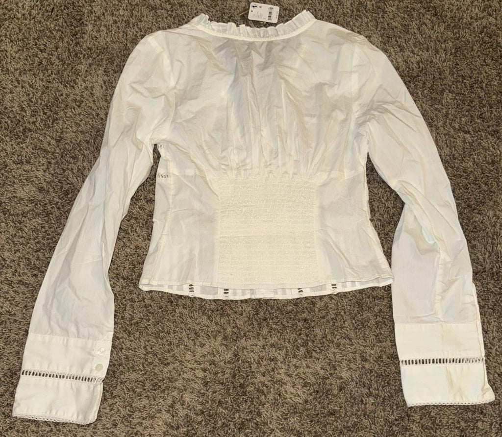 NEW! Free People - Frankie Corset Long Sleeve Top #103938213 Small