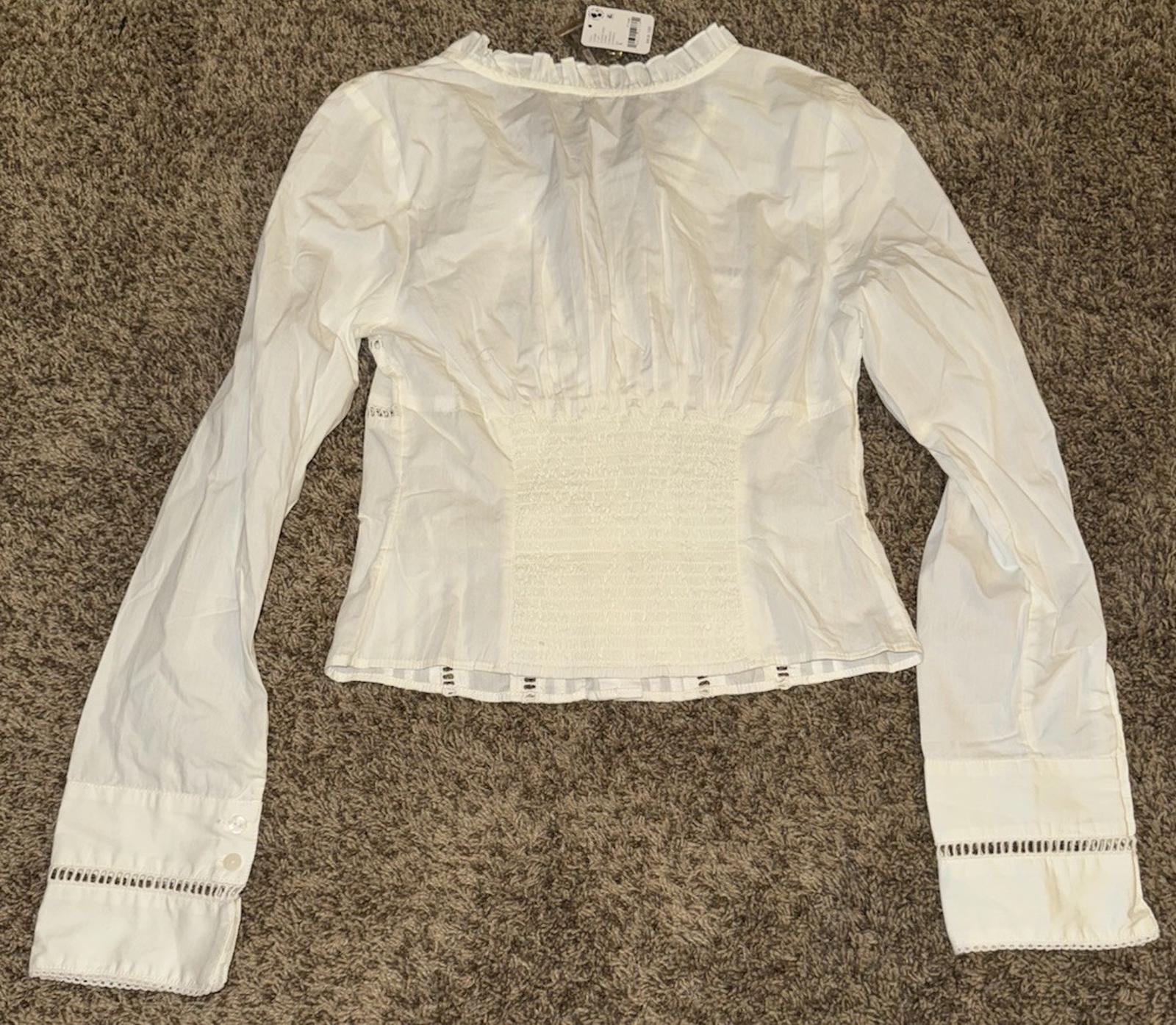 NEW! Free People - Frankie Corset Long Sleeve Top #103938213 Small