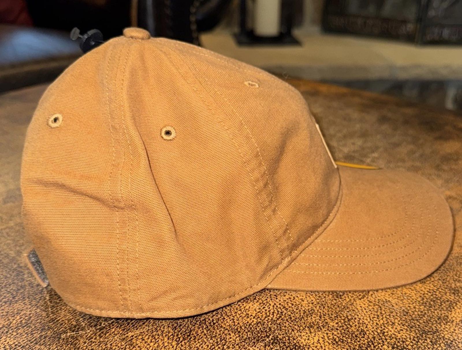 Carhartt Odessa Men's Canvas Hat Baseball Cap Light Tan Brown Model AH0289 NWT