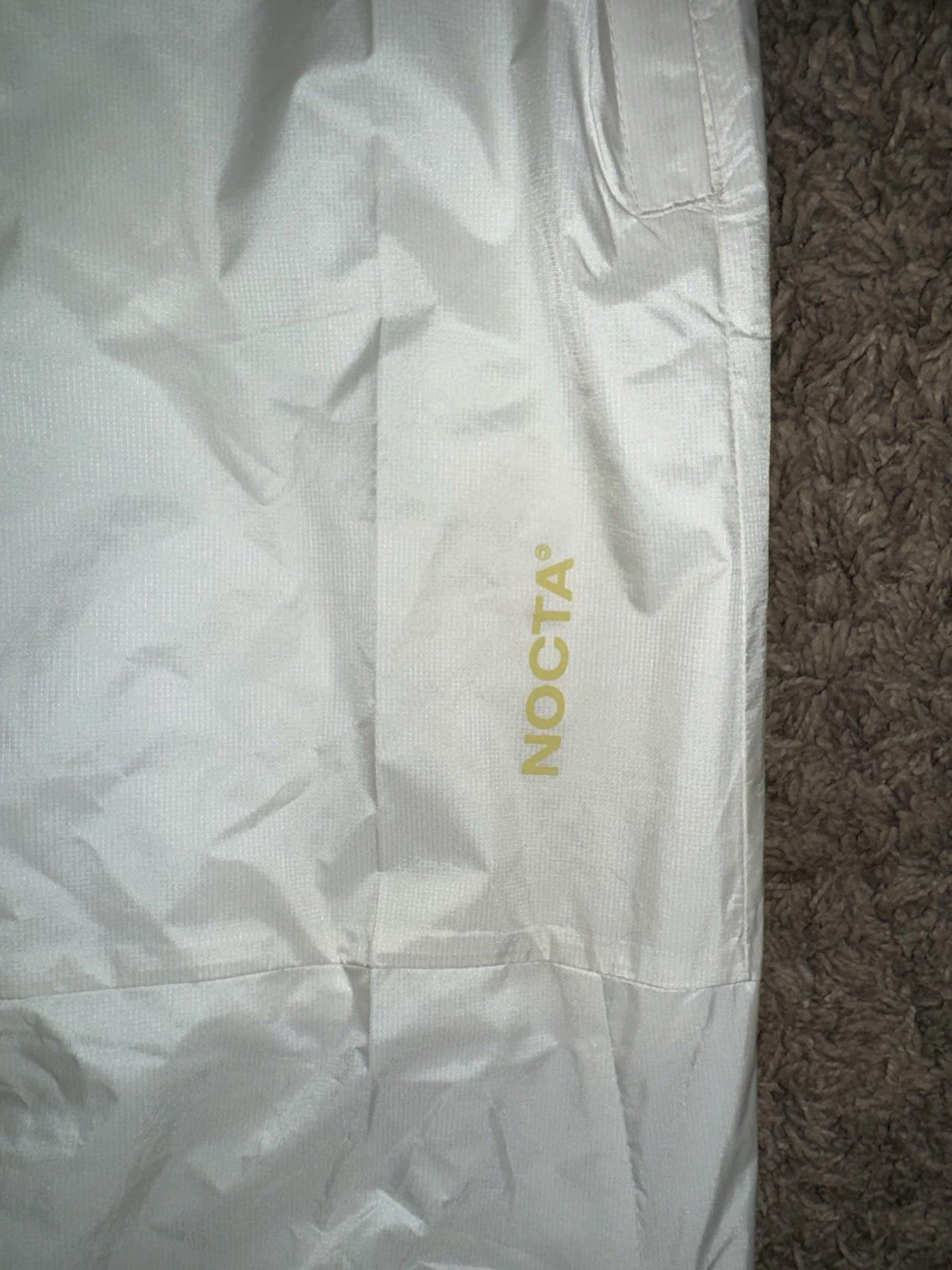 Nike NRG NOCTA Pants White Reflective Lined Drake HV5313-100 Men’s Size L NWOT