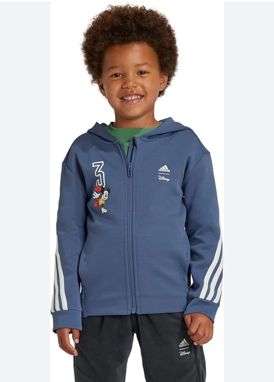 NEW! adidas kids ADIDAS DISNEY MICKEY MOUSE Zip-up Jacket HOODIE NWT