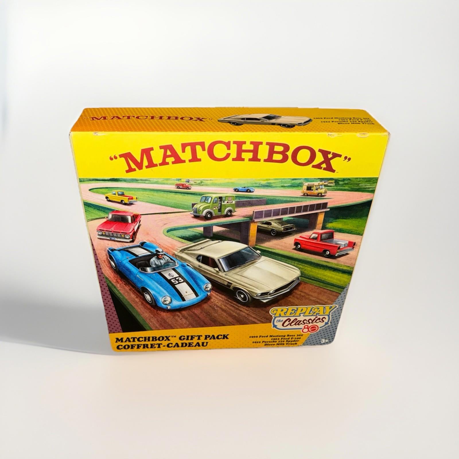 2025 Matchbox Replay the Classics Gift Pack Mattel 80th Anniversary Ltd Edition