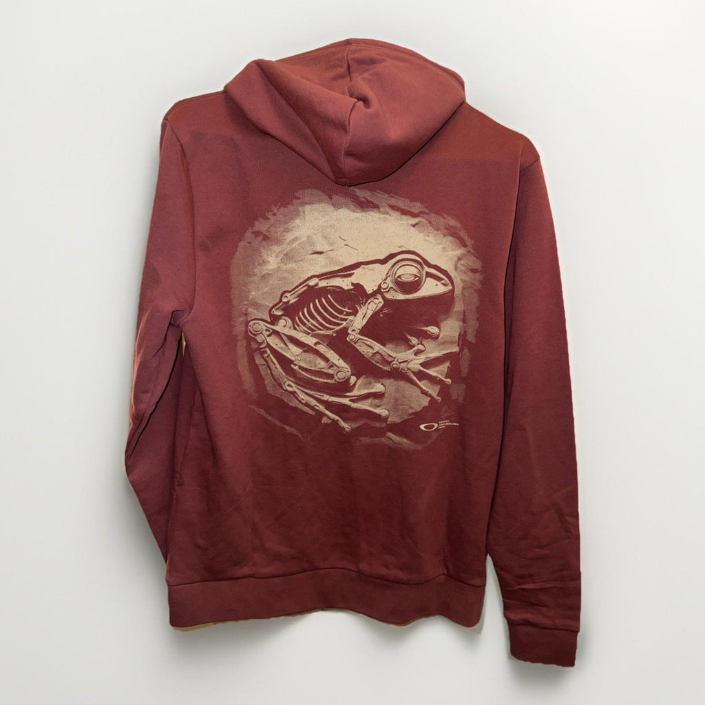 NEW! Oakley Futurescape Fossil Hoodie in rosewood XS NWT