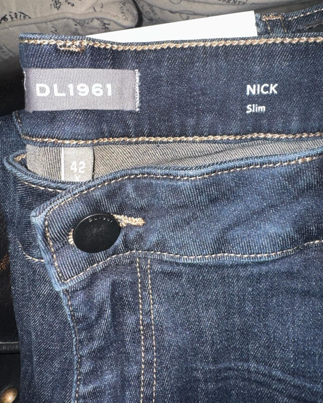 DL 1961 Nick Overdyed Slim Jean Men's Sz 42 NWT