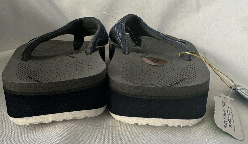 Cobian Mens Camino Rise Blue Flip flops size 8 NWT Summer travel comfort
