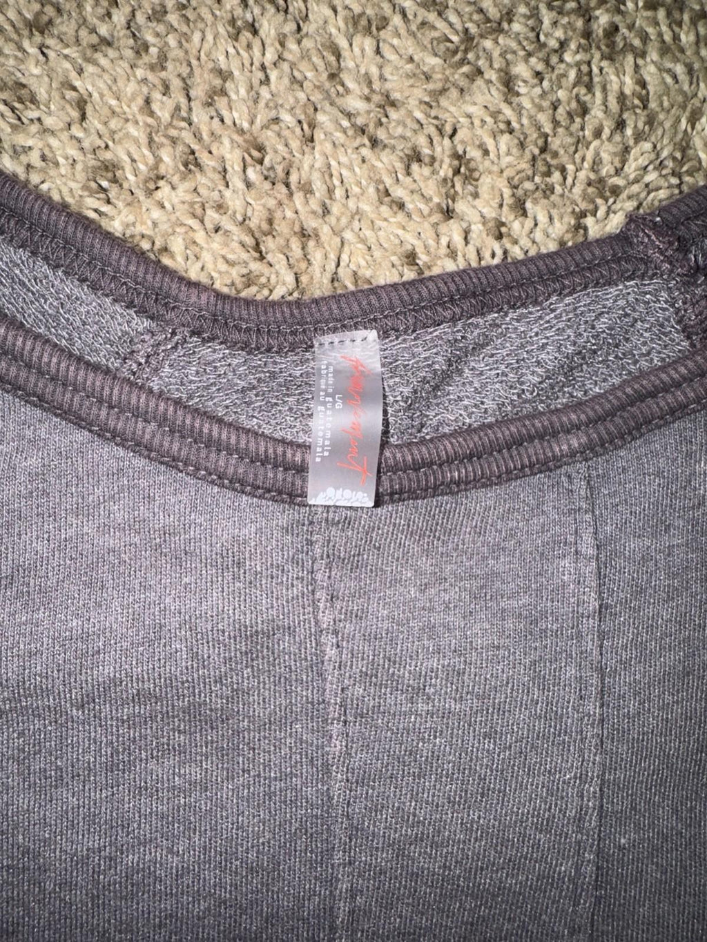 NWT Free People FP Movement I Elements Set in Gravel Size LG lounge Sold Out NEW