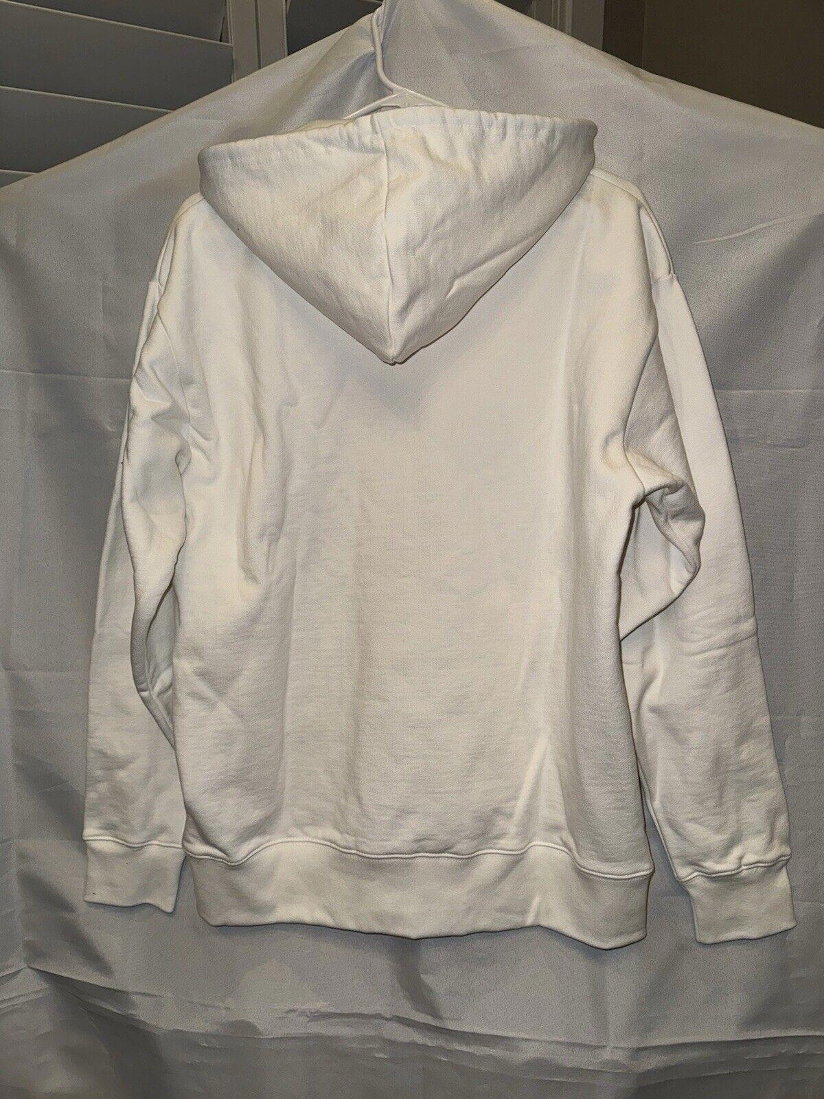 MARKET Brand White Ultralight BEAR Hoodie New Fall LARGE