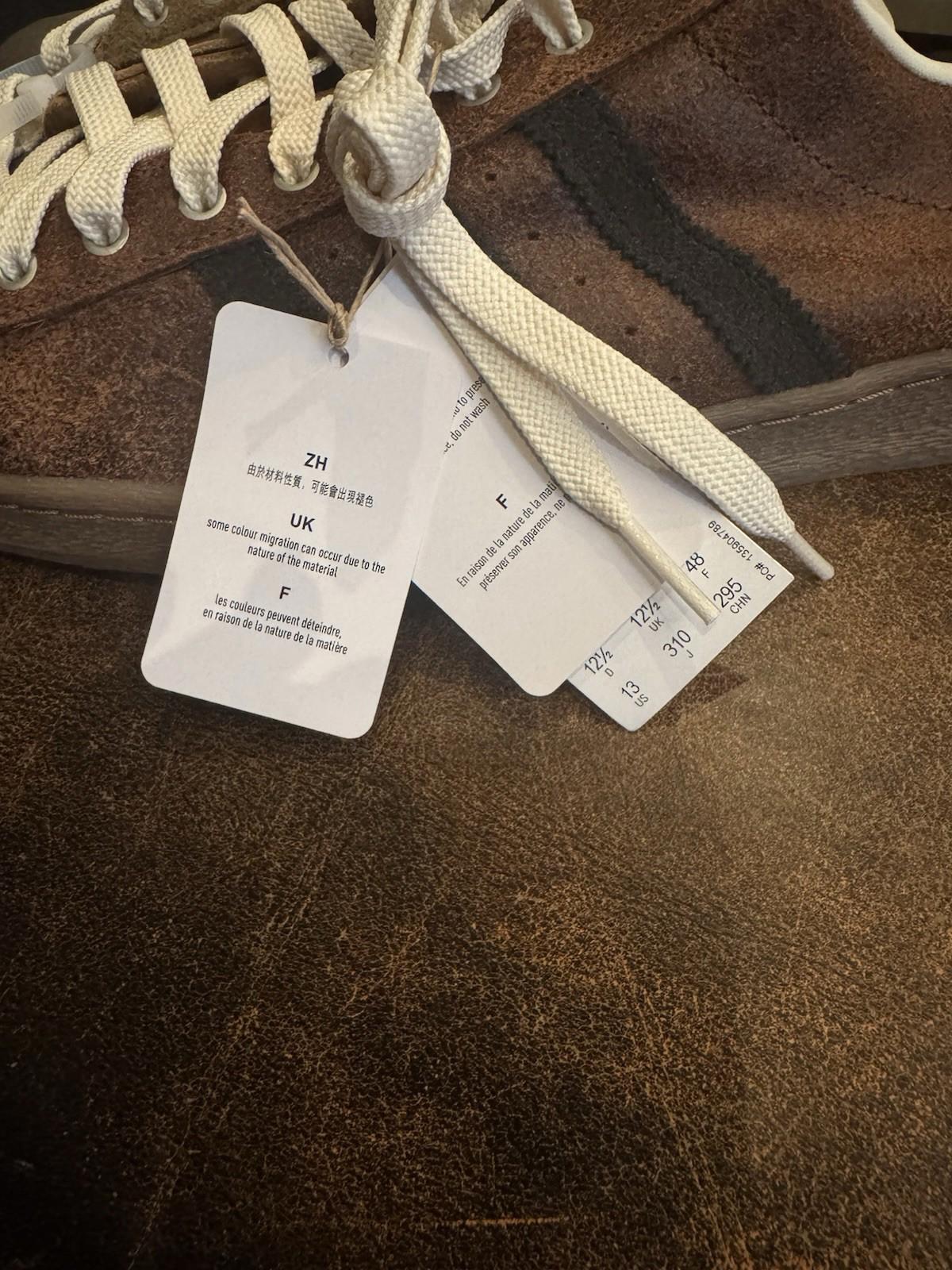 Adidas x Song for the Mute Superstar 82 Toast brown leather Men SZ 13 NWOB