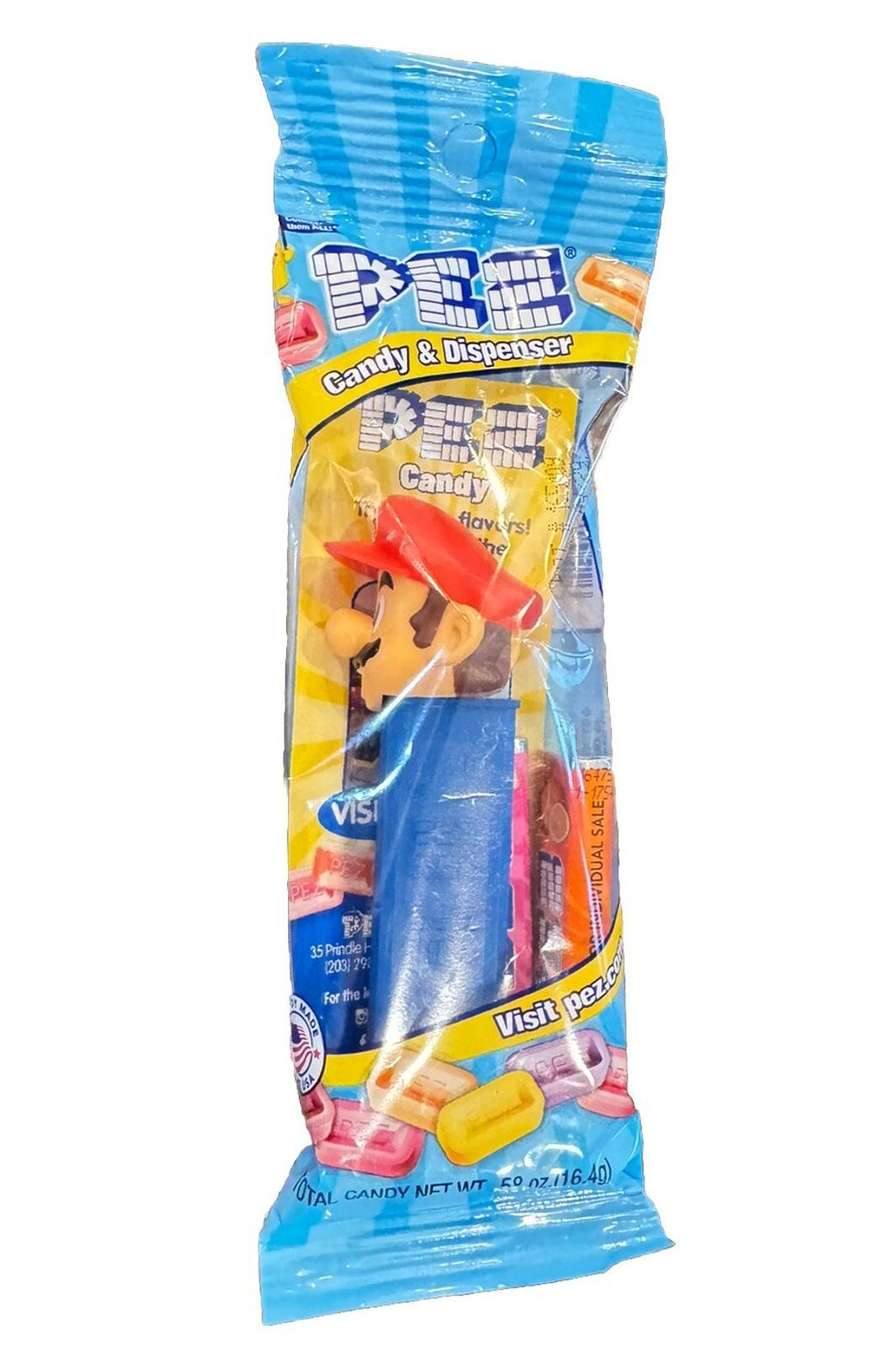 SUPER MARIO PEZ DISPENSERS (SET OF 4) BRAND NEW!
