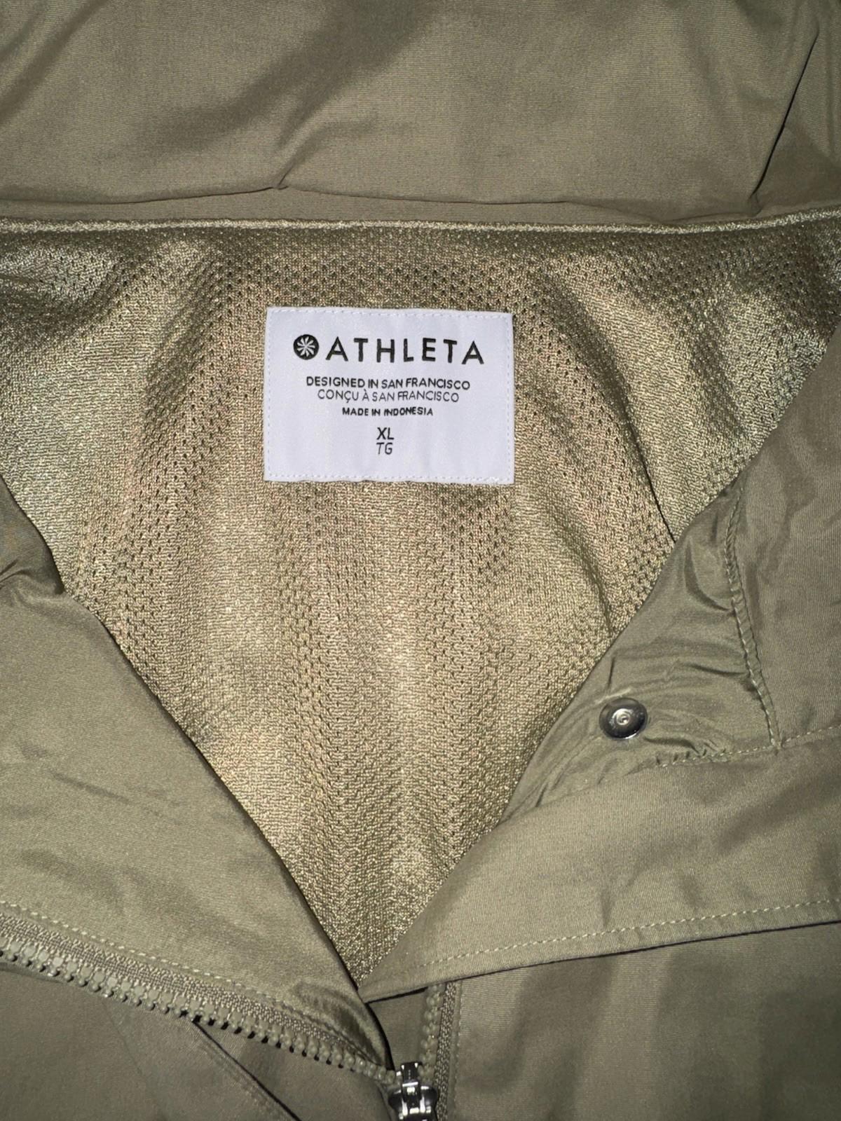 Athleta Everywhere Jacket | Green XL NEW