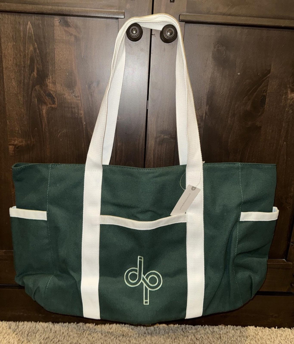 Anthropologie Daily Practice Green Tote