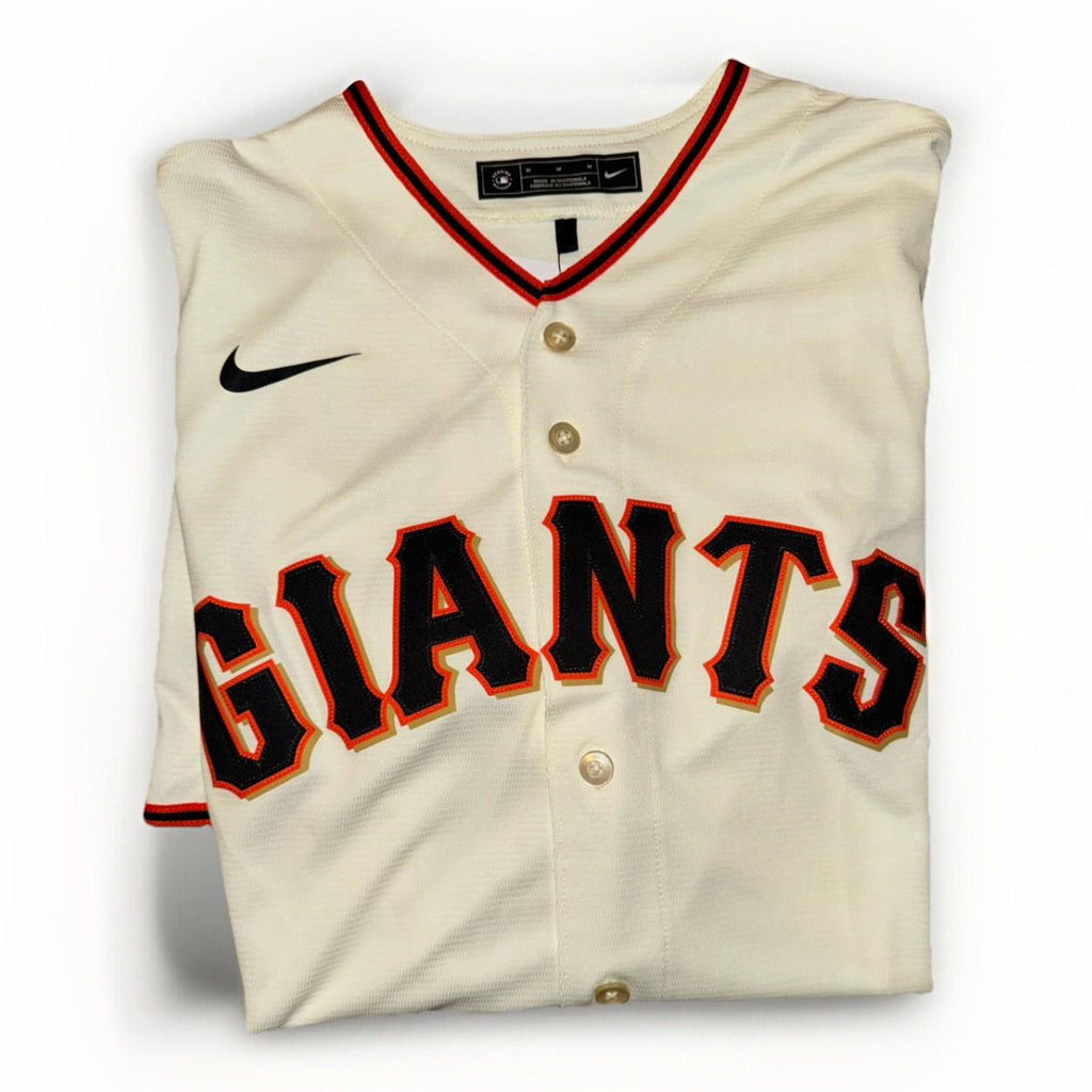 San Francisco Giants Blank Jersey MLB Home Men's Med Cream NWT