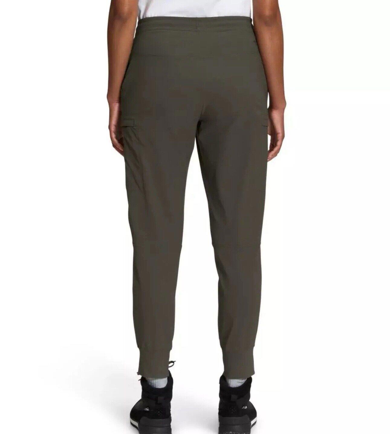 NWT The North Face Women Taupe Green Laterra Jogger Pants MD