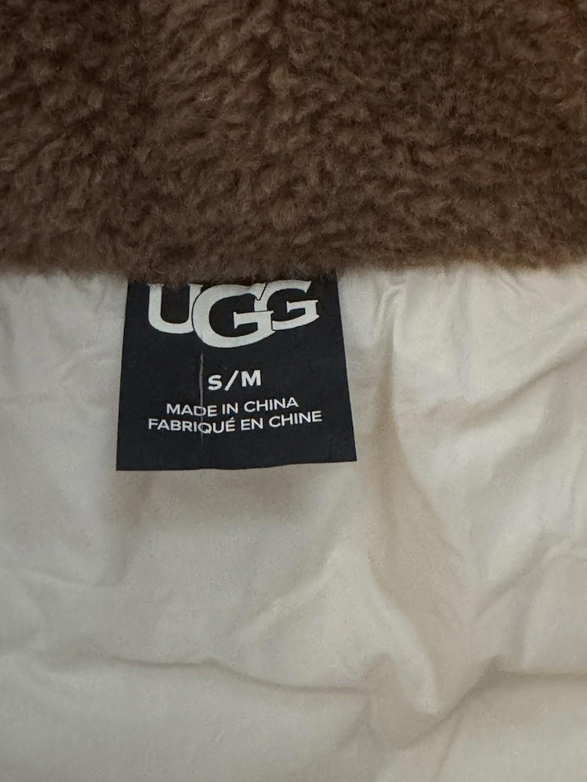 UGG Kristian Convertible Reversible Puffer Jacket Unisex Water Resistant S/M New