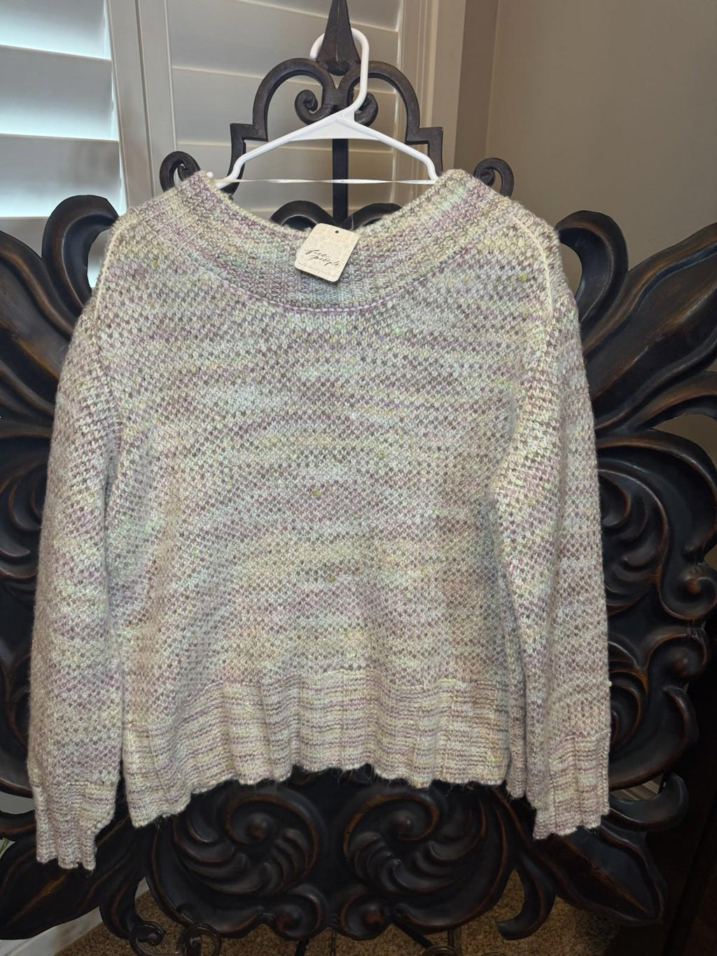 NEW Free People Cotton Candy Pullover SMALL