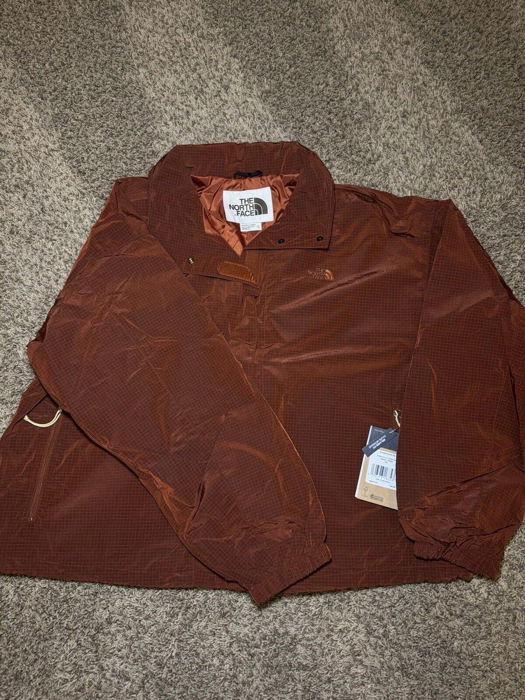 NWT North Face Women M66 Utility Wind Jacket Brandy Brown 2X