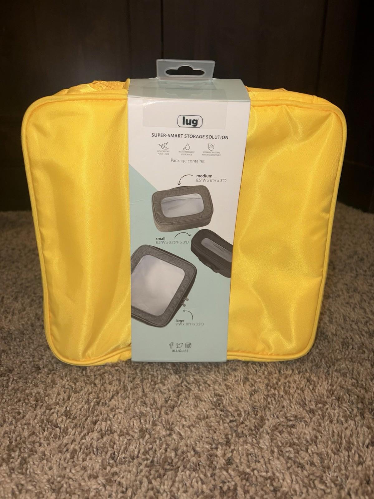 Lug Bento Box 3pc Storage Container Set NWT YELLOW Color NEW
