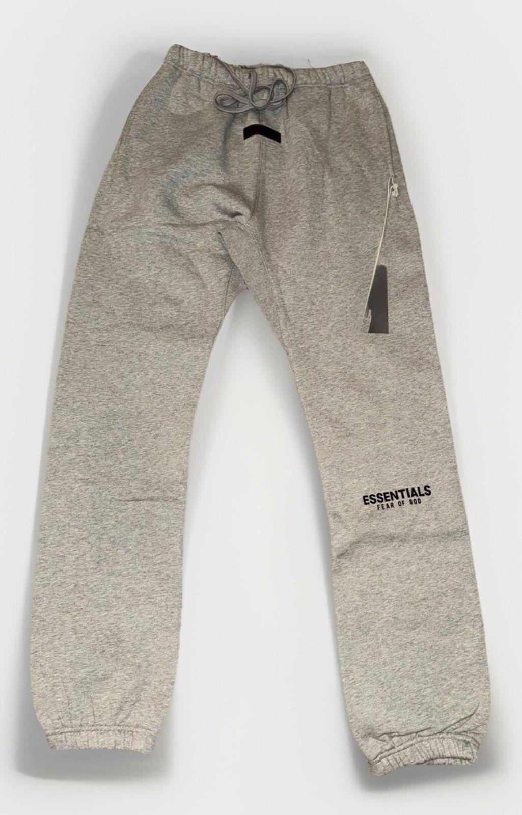 Fear of God Essentials Sweatpants Dark Oatmeal Size Small New With Tags