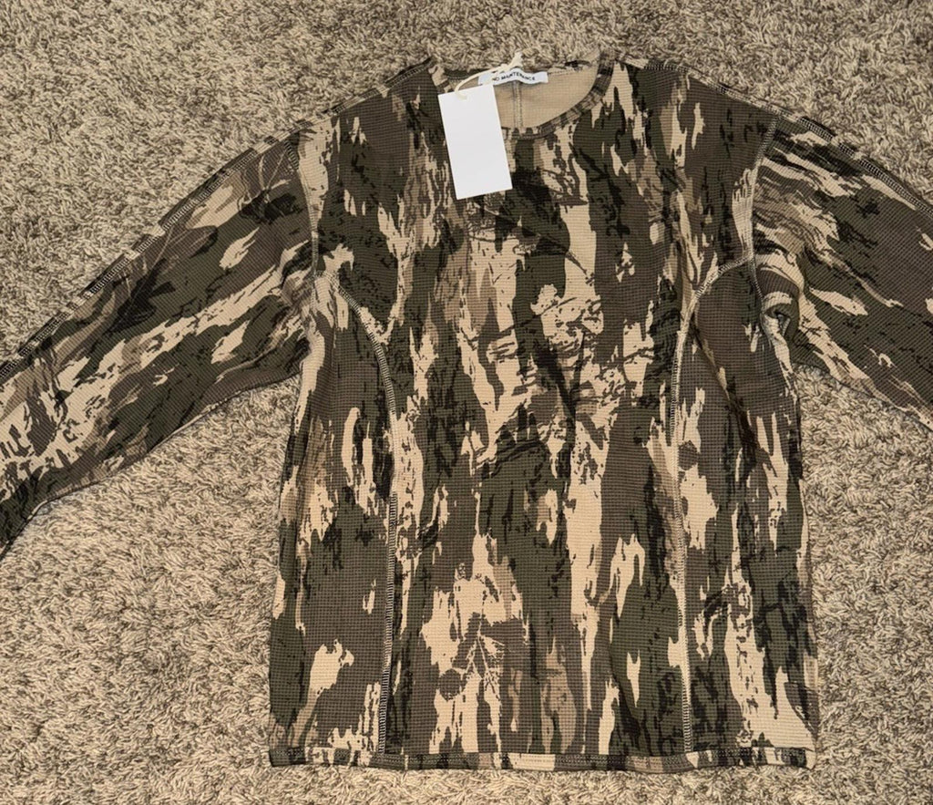 NEW No maintenance still camo overlook panel thermal SMALL NWT