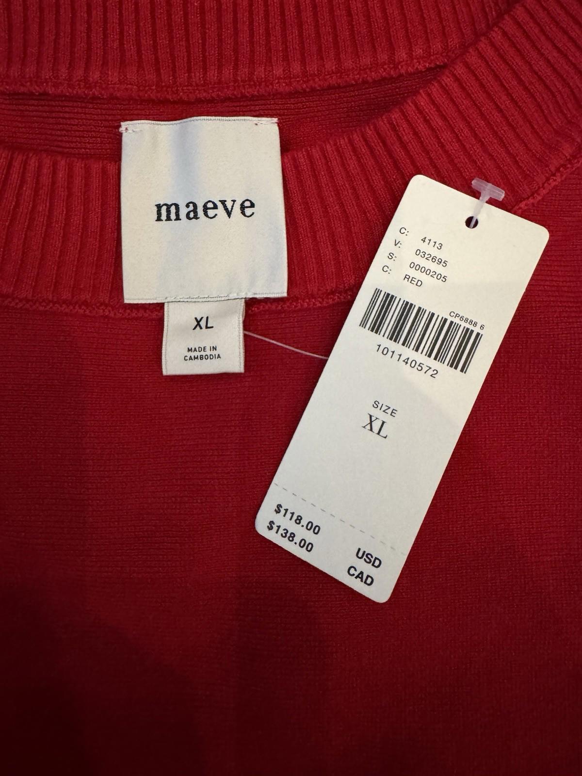 New MAEVE By Anthropologie Women’s XL Maeve Knit Muscle Tank Top