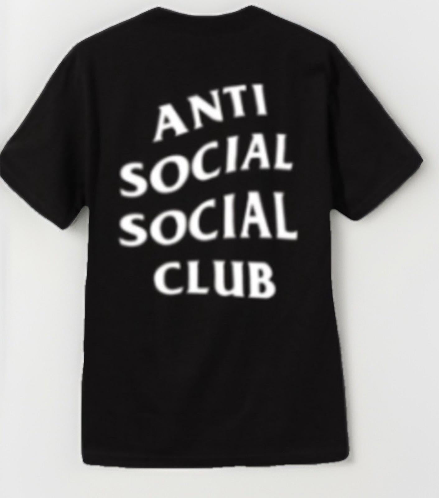 ANTI SOCIAL SOCIAL CLUB ASSC  Shirt Sz Large Playboy Weird Fragment Hype