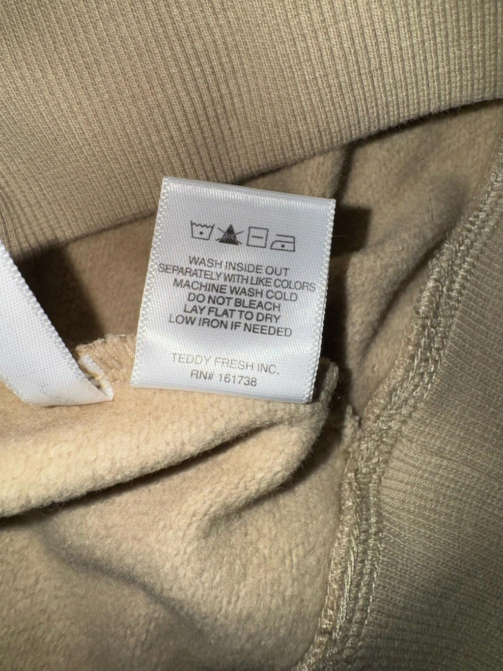 NEW Teddy Fresh Classic Hoodie  SIze Large  NWT SOLD OUT ONLINE