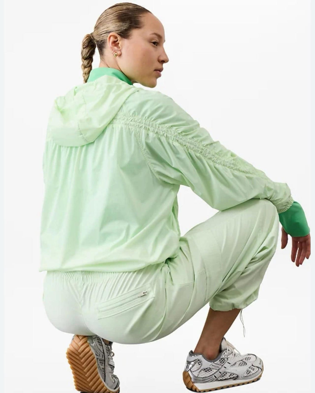NEW! Athleta - XXS Expedition Jacket - Light green NWT