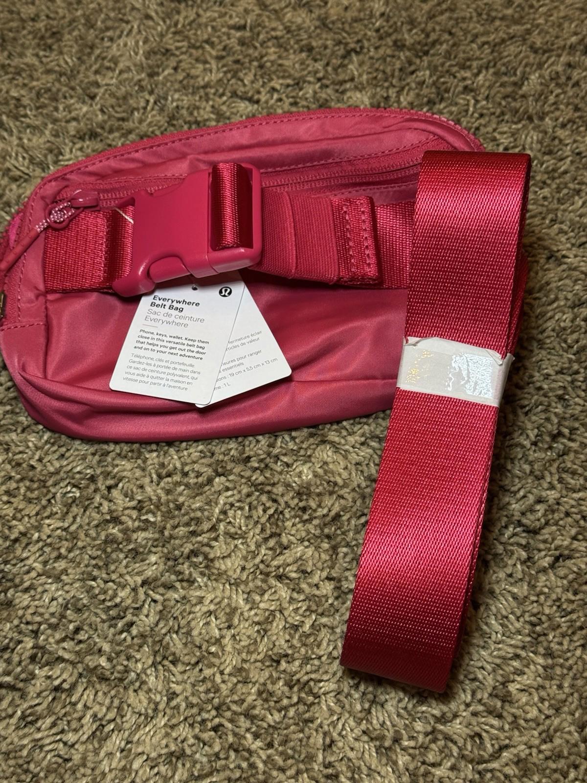 Lululemon Everywhere Belt Bag 1L – Pink – NWT Crossbody Waist Pack