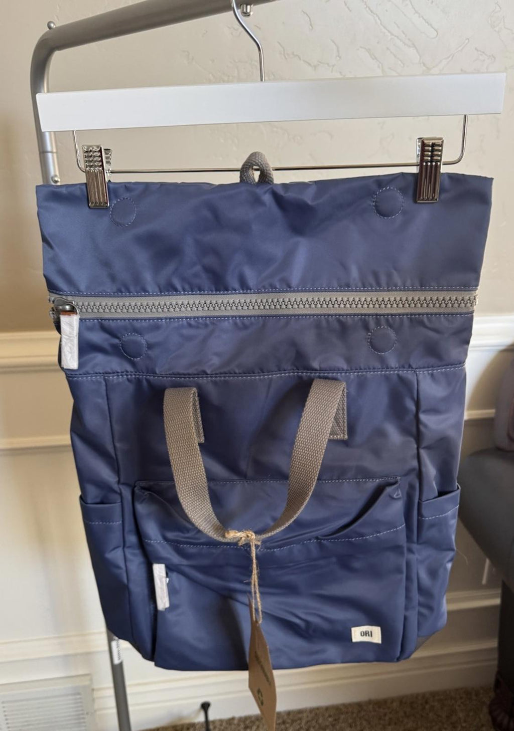 Ori Sustainable by Ori London Women's Marine Blue Small Bag 7 Liter Capacity