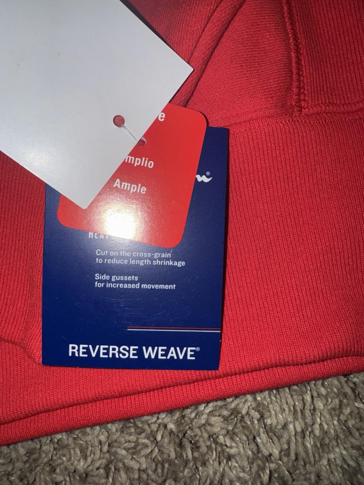 Adult S Champion Reverse Weave Disney Mickey Mouse Crewneck Sweatshirt NEW