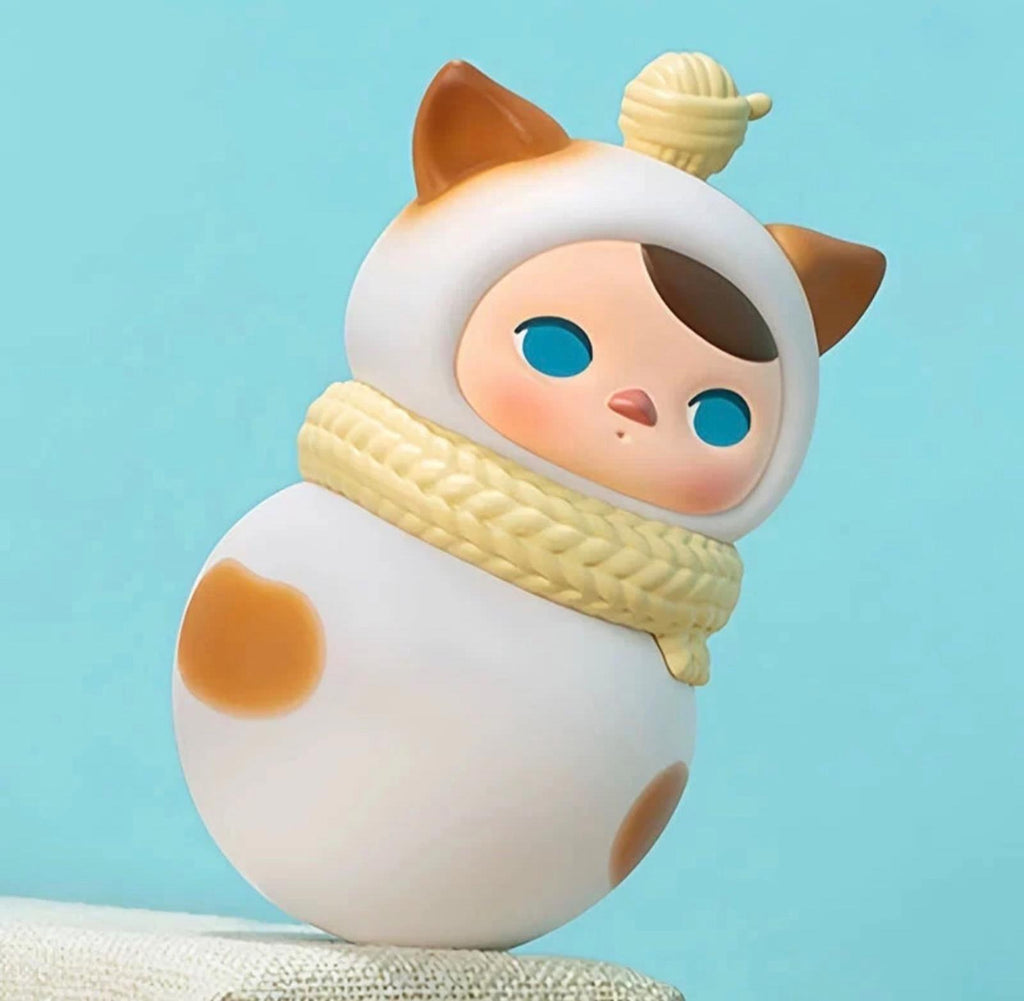 PUCKY Roly Poly Kitty Series Vinyl Plush Confirmed Blind Box Figure Authentic