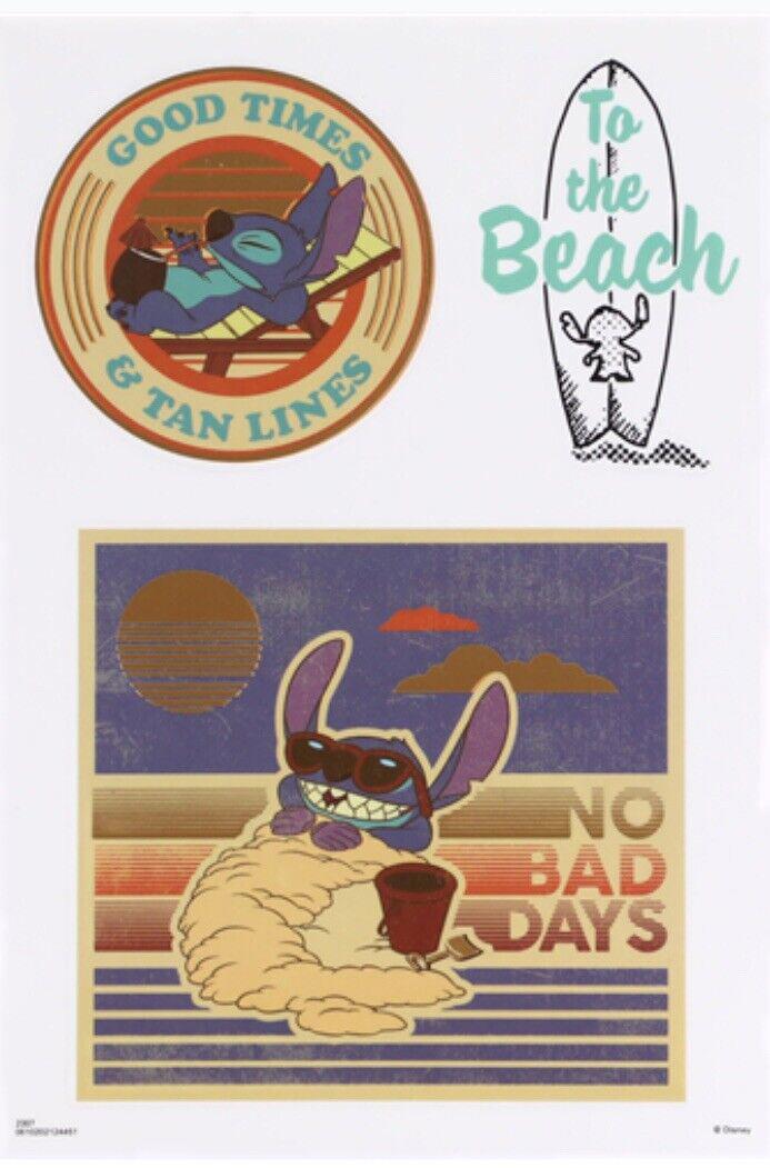 Disney’s STITCH Device DECALS New - By Sandy Lion NEW In package!