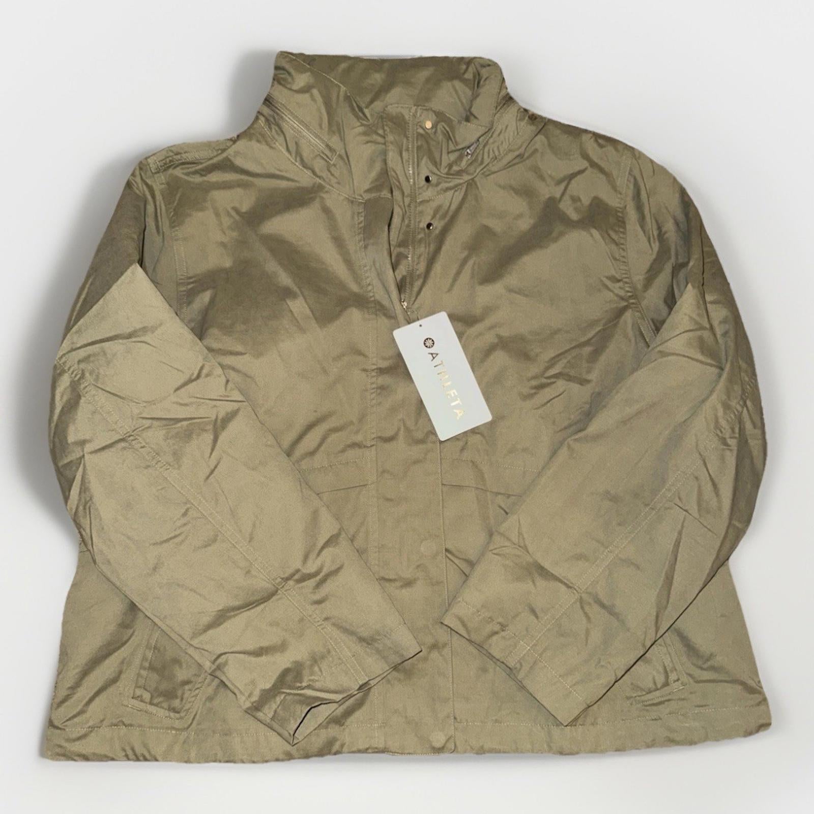 Athleta Everywhere Jacket | Green XL NEW