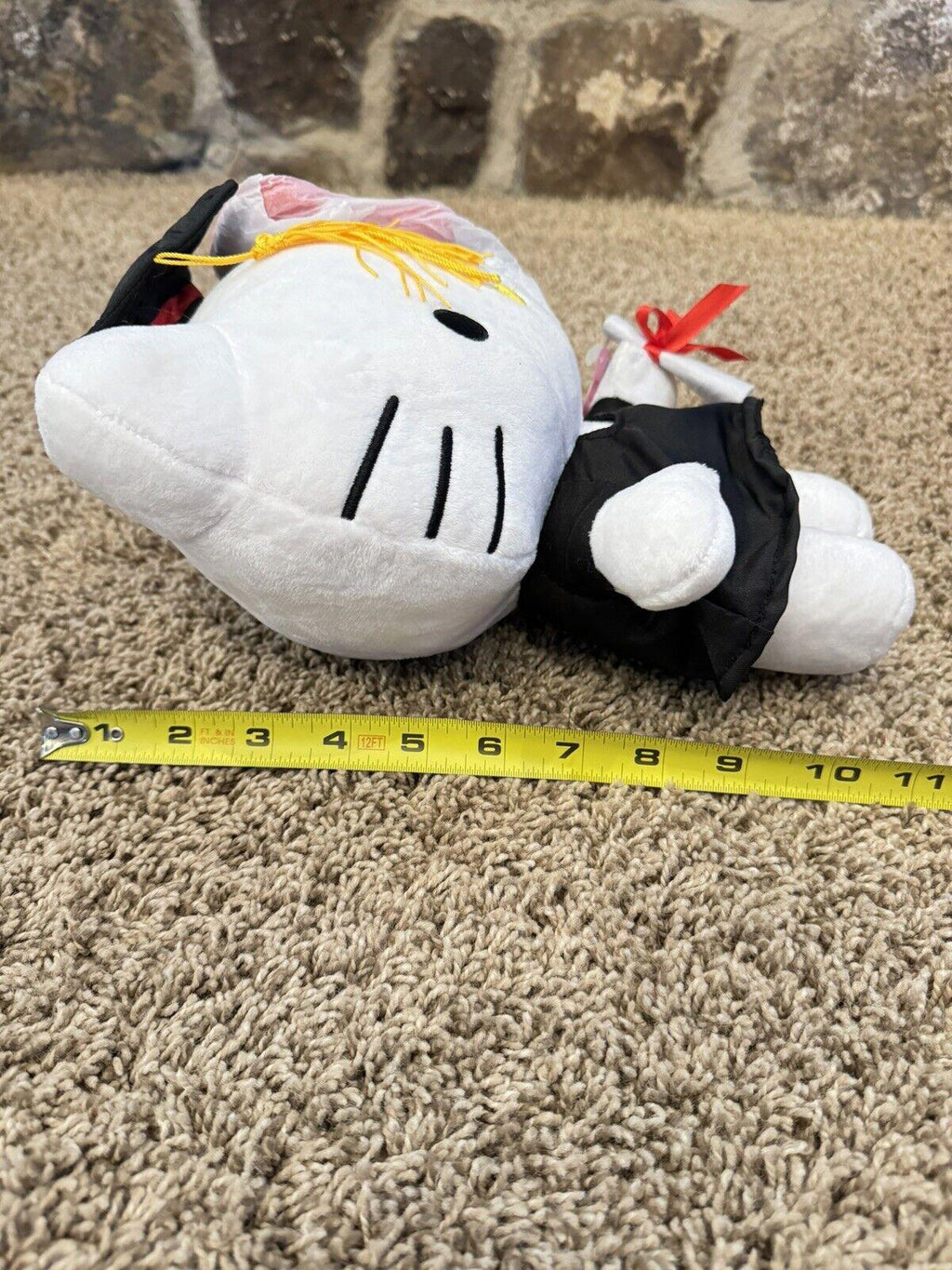 9" Sanrio Hello Kitty Graduation Plush in Cap Gown Stuffed