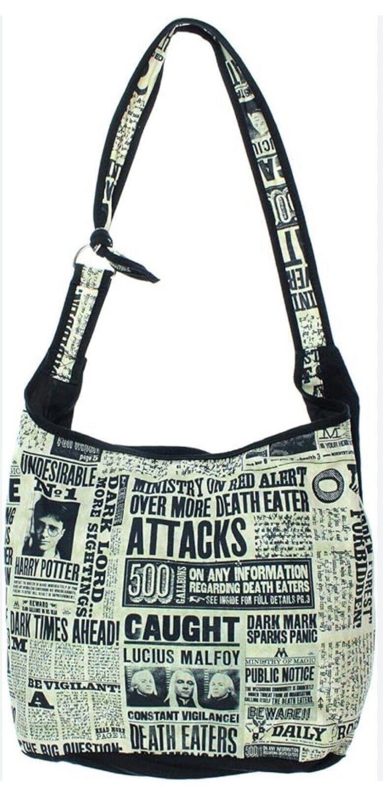 Bioworld Hobobag Harry Potter Daily Prophet Hogwarts xbody